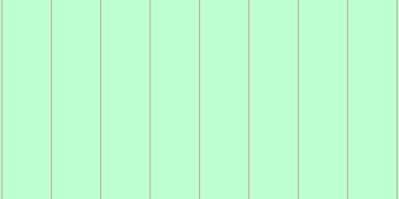 #bdffcf, #caa393 vertical lines, two pixels wide, ninety-seven pixels apart
