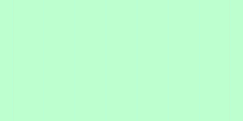 #bdffcf, #eba393 vertical lines, two pixels wide, one hundred pixels apart