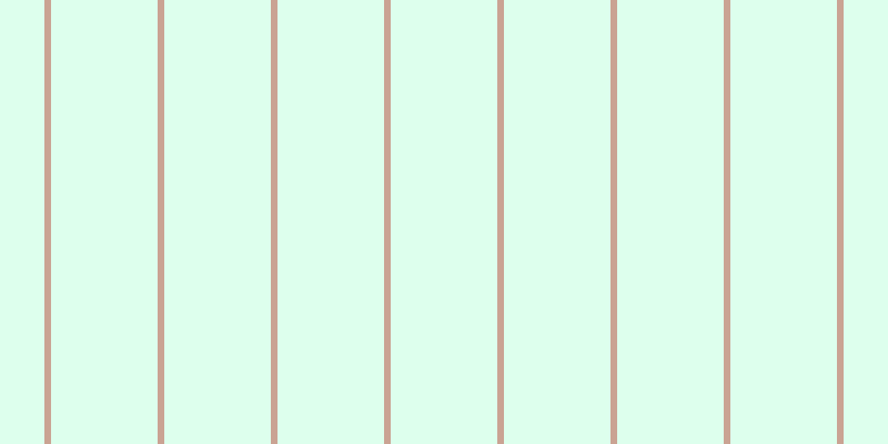 #bdffde (50%), #caa393 vertical lines, six pixels wide, ninety-six pixels apart