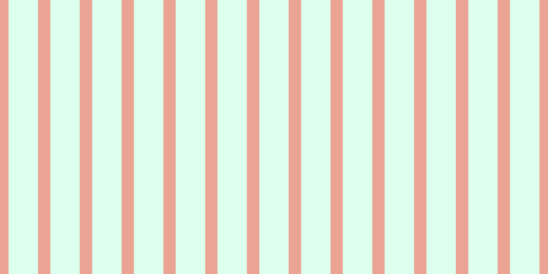 #bdffde (50%), #eba393 vertical lines, eighteen pixels wide, forty-three pixels apart