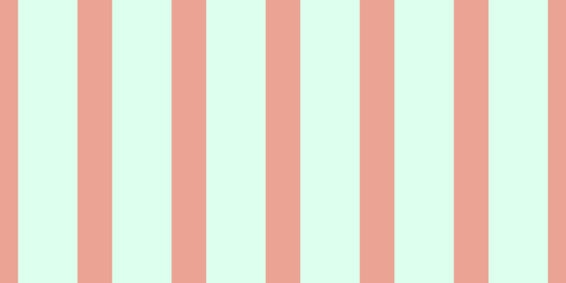 #bdffde (50%), #eba393 vertical lines, forty-nine pixels wide, eighty-four pixels apart