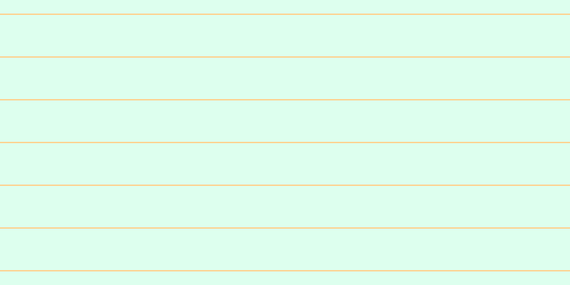 #bdffe0 (50%), #fcd393 horizontal lines, two pixels wide, fifty-eight pixels apart