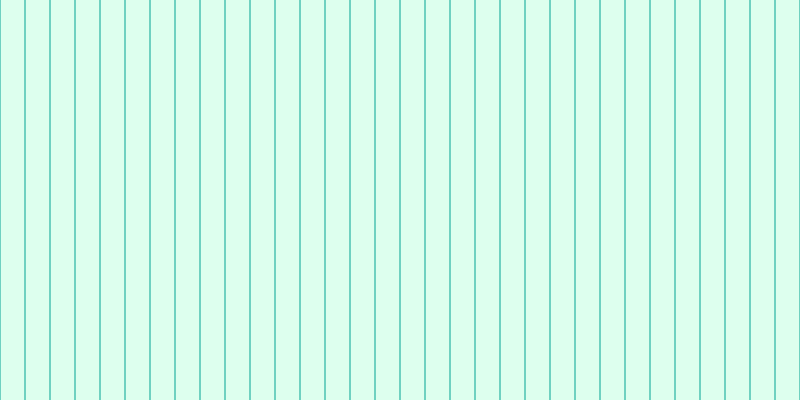 #bdffe0 (50%), #04a393 vertical lines, one pixels wide, twenty-four pixels apart