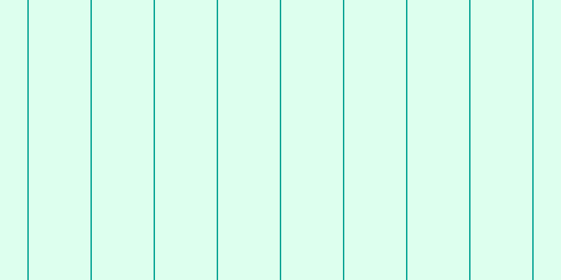 #bdffe0 (50%), #04a393 vertical lines, two pixels wide, eighty-eight pixels apart
