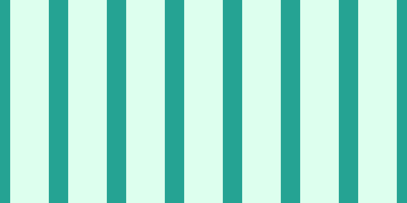 #bdffe0 (50%), #25a393 vertical lines, thirty-eight pixels wide, seventy-six pixels apart