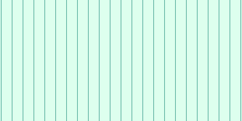 #bdffe0 (50%), #46a393 vertical lines, two pixels wide, thirty-four pixels apart