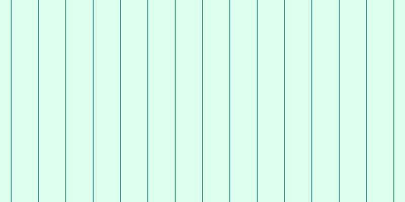#bdffe0 (50%), #46a393 vertical lines, two pixels wide, fifty-two pixels apart