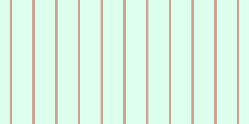 #bdffe0 (50%), #caa393 vertical lines, eight pixels wide, sixty-five pixels apart