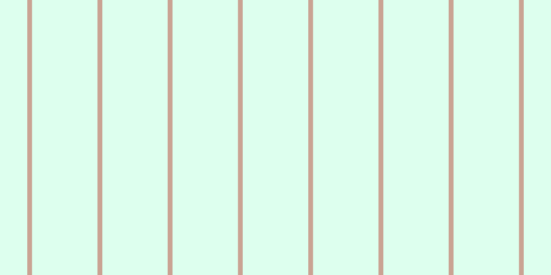 #bdffe0 (50%), #caa393 vertical lines, seven pixels wide, ninety-five pixels apart