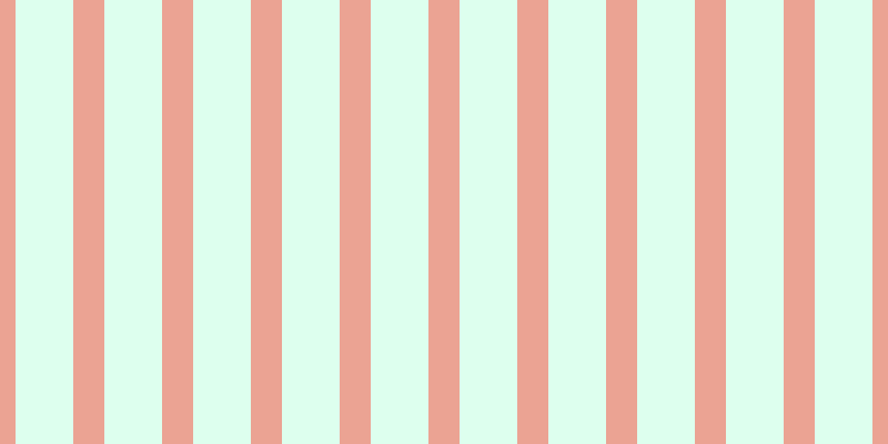 #bdffe0 (50%), #eba393 vertical lines, twenty-eight pixels wide, fifty-two pixels apart