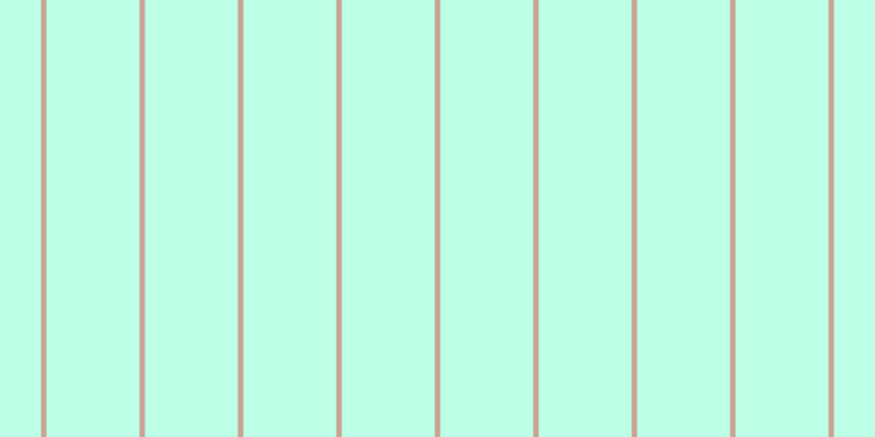 #bdffe7, #caa393 vertical lines, five pixels wide, eighty-five pixels apart