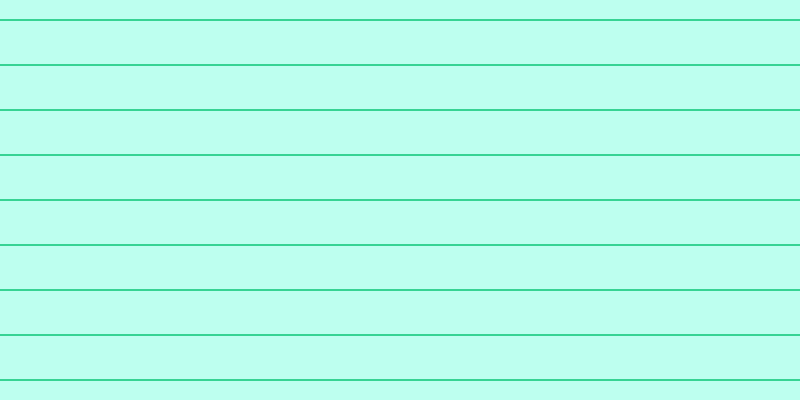 #bdffef, #36d393 horizontal lines, two pixels wide, forty-three pixels apart