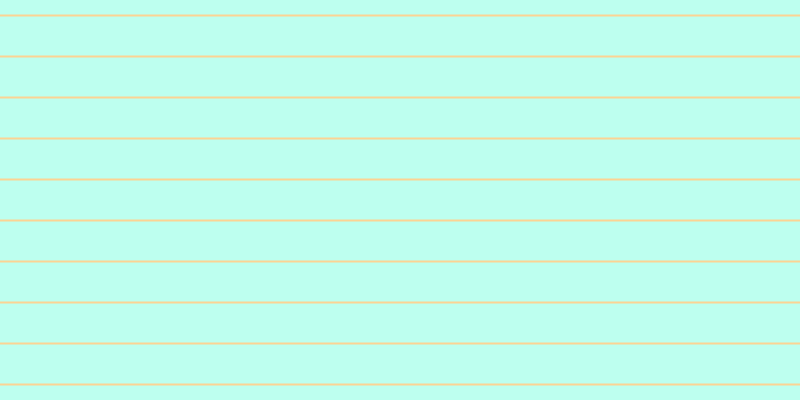 #bdffef, #fcd393 horizontal lines, two pixels wide, thirty-nine pixels apart