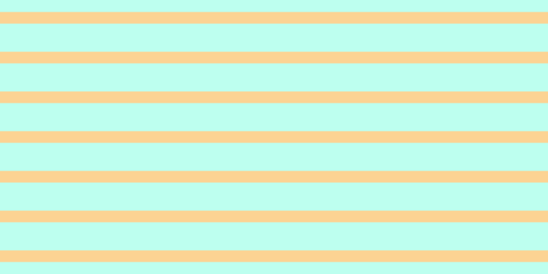 #bdffef, #fcd393 horizontal lines, seventeen pixels wide, forty-one pixels apart