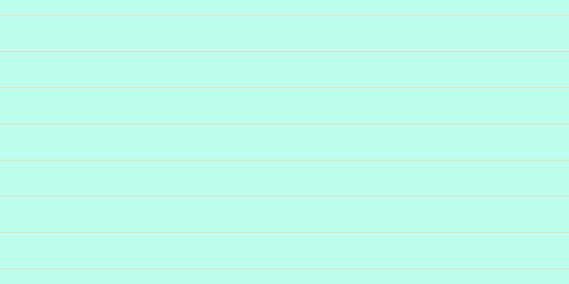 #bdffef, #fcd393 horizontal lines, one pixels wide, fifty pixels apart