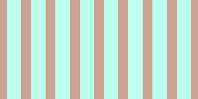 #bdffef, #caa393 vertical lines, forty pixels wide, fifty-eight pixels apart