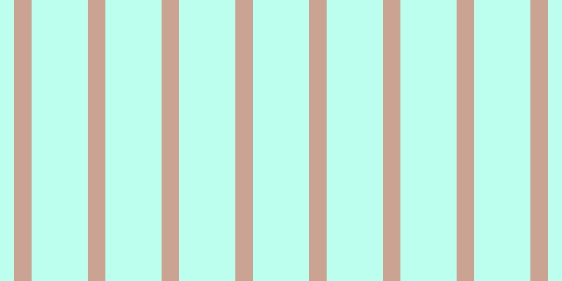 #bdffef, #caa393 vertical lines, twenty-five pixels wide, eighty pixels apart