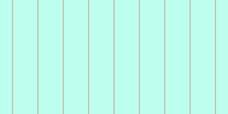 #bdffef, #caa393 vertical lines, three pixels wide, eighty-six pixels apart