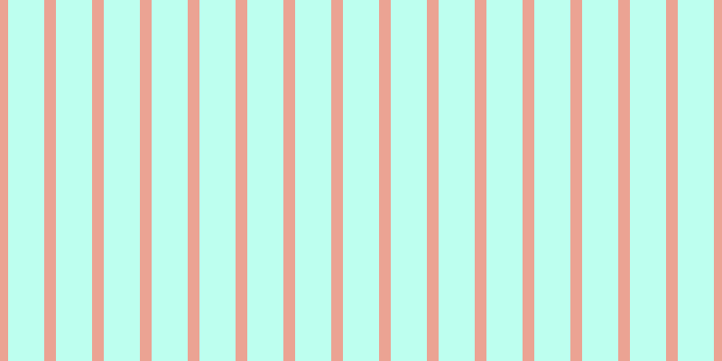 #bdffef, #eba393 vertical lines, thirteen pixels wide, forty pixels apart