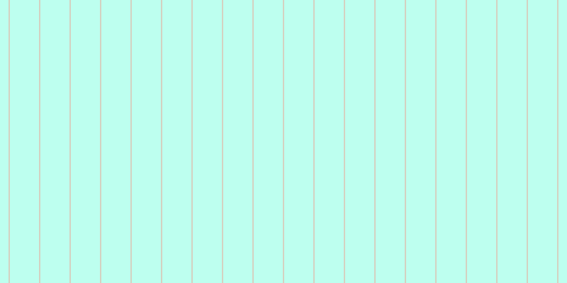 #bdffef, #eba393 vertical lines, one pixels wide, forty-two pixels apart