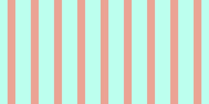 #bdffef, #eba393 vertical lines, thirty pixels wide, fifty-nine pixels apart
