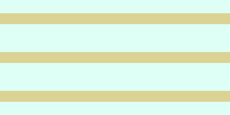 #bdffef (50%), #dbd393 horizontal lines, thirty-eight pixels wide, ninety-seven pixels apart