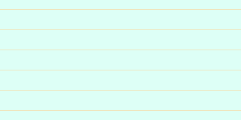 #bdffef (50%), #fcd393 horizontal lines, two pixels wide, sixty-five pixels apart