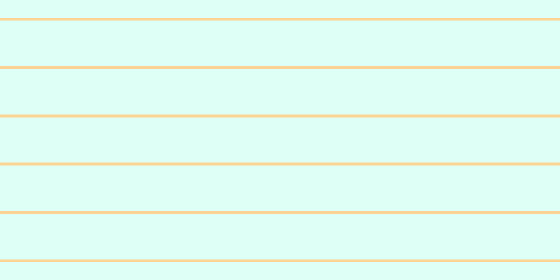 #bdffef (50%), #fcd393 horizontal lines, four pixels wide, sixty-five pixels apart