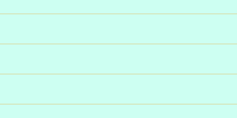 #bdffef (75%), #dbd393 horizontal lines, two pixels wide, one hundred pixels apart