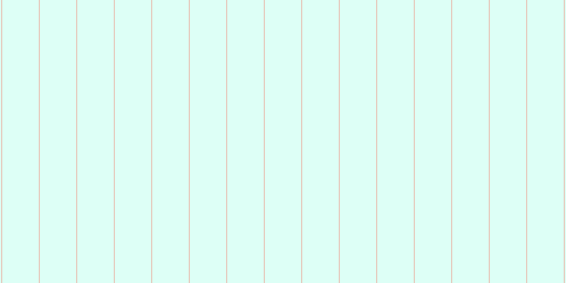 #bdfff0 (50%), #eba393 vertical lines, one pixels wide, fifty-two pixels apart