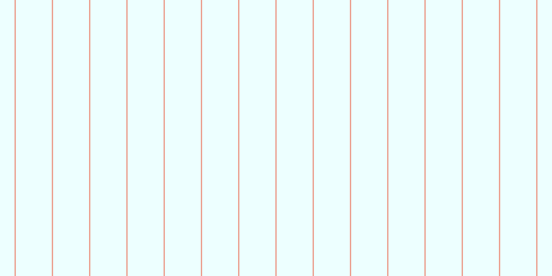 #bdffff (25%), #eba393 vertical lines, two pixels wide, fifty-two pixels apart