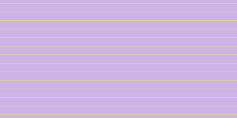 #bf9cde (75%), #dbd393 horizontal lines, two pixels wide, twenty-seven pixels apart