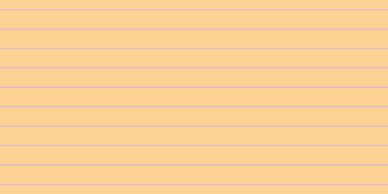 #bf9cde (75%), #fcd393 horizontal lines, thirty-eight pixels wide, two pixels apart