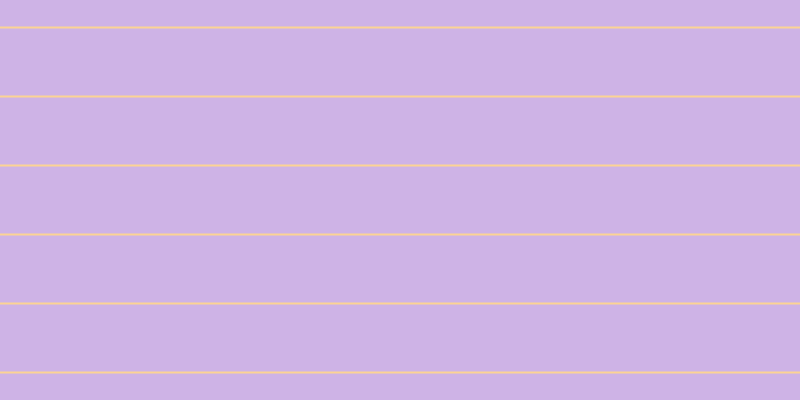 #bf9cde (75%), #fcd393 horizontal lines, two pixels wide, sixty-seven pixels apart