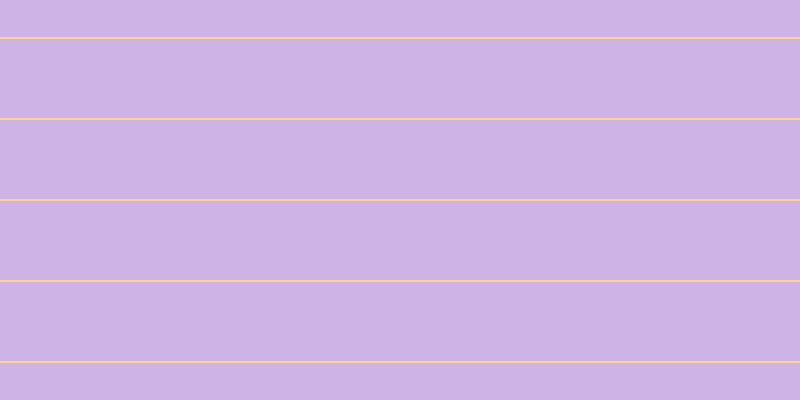 #bf9cde (75%), #fcd393 horizontal lines, two pixels wide, seventy-nine pixels apart