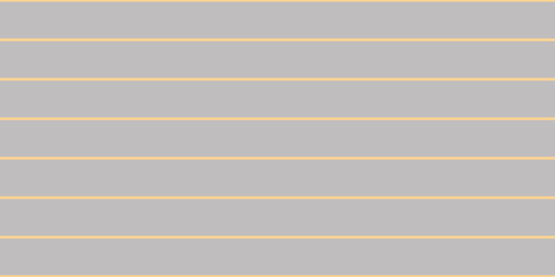 #bfbdbd, #fcd393 horizontal lines, four pixels wide, fifty-three pixels apart