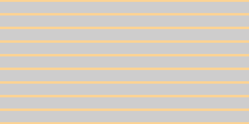 #bfbdbd (75%), #fcd393 horizontal lines, eight pixels wide, thirty-six pixels apart