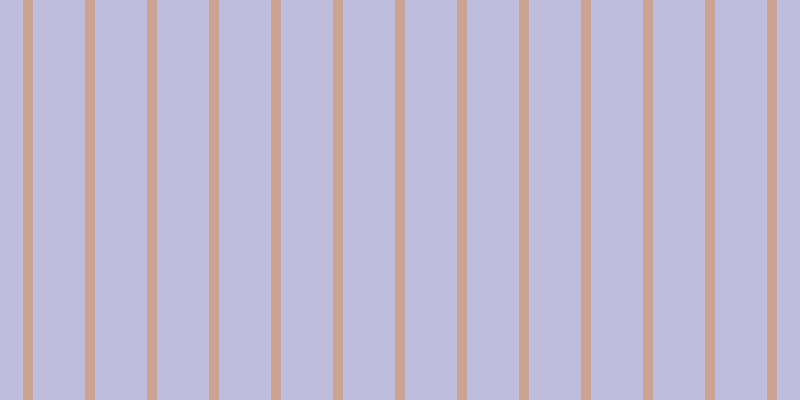 #bfbdde, #caa393 vertical lines, ten pixels wide, fifty-two pixels apart