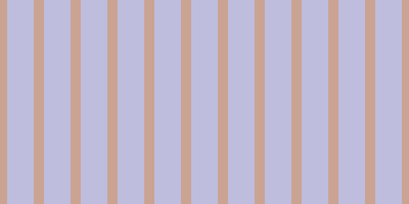 #bfbdde, #caa393 vertical lines, twenty pixels wide, fifty-two pixels apart