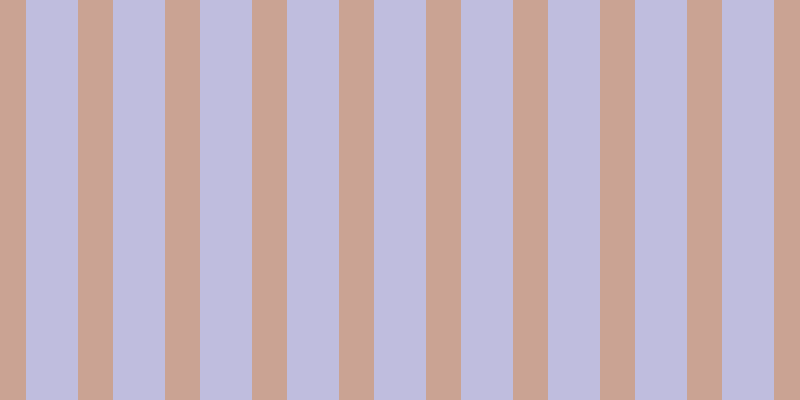 #bfbdde, #caa393 vertical lines, thirty-five pixels wide, fifty-two pixels apart