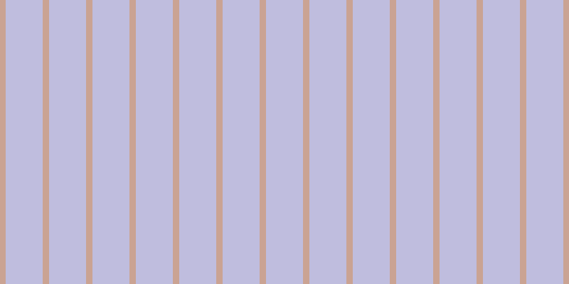 #bfbdde, #caa393 vertical lines, nine pixels wide, fifty-two pixels apart