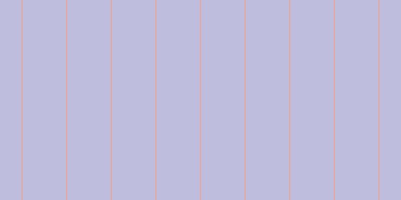 #bfbdde, #eba393 vertical lines, two pixels wide, eighty-seven pixels apart