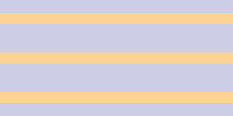 #bfbdde (75%), #fcd393 horizontal lines, thirty-eight pixels wide, ninety-seven pixels apart