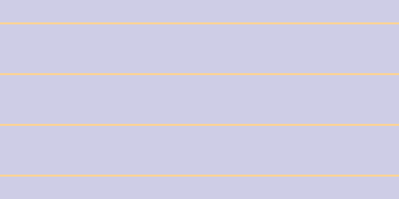 #bfbdde (75%), #fcd393 horizontal lines, four pixels wide, ninety-eight pixels apart