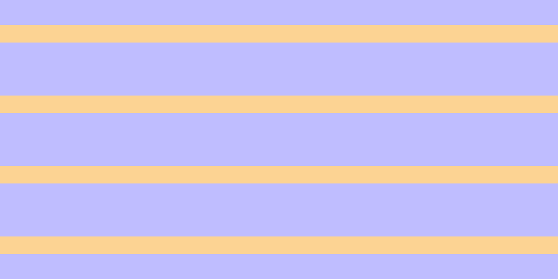 #bfbdff, #fcd393 horizontal lines, twenty-five pixels wide, seventy-six pixels apart