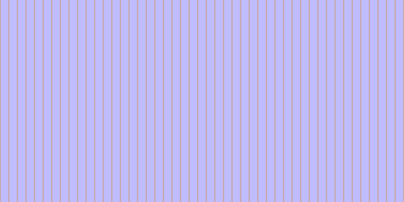 #bfbdff, #caa393 vertical lines, two pixels wide, fifteen pixels apart