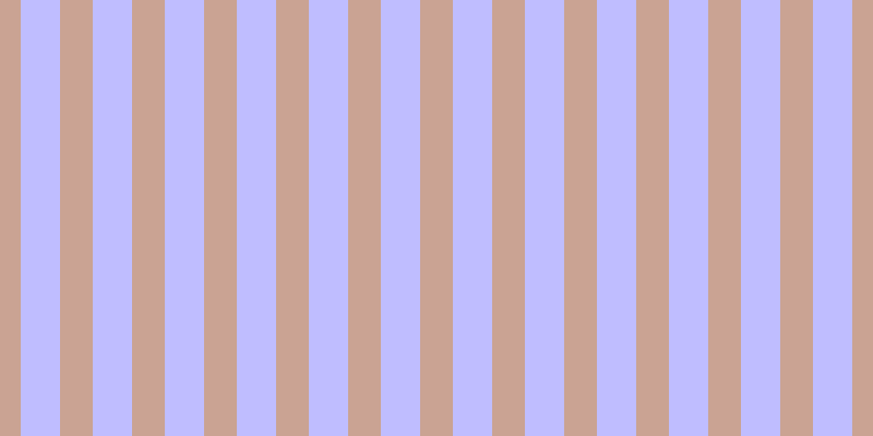 #bfbdff, #caa393 vertical lines, thirty pixels wide, thirty-six pixels apart