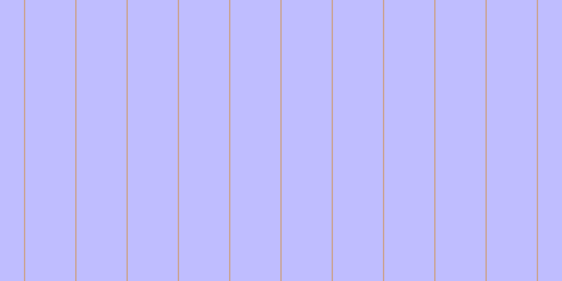 #bfbdff, #caa393 vertical lines, two pixels wide, seventy-one pixels apart
