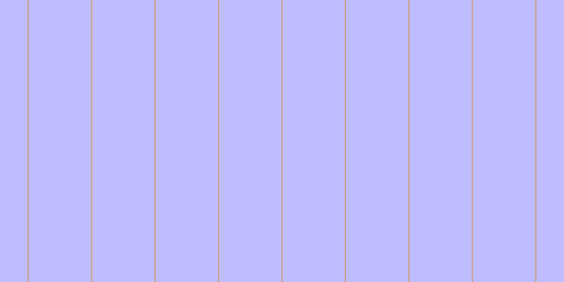 #bfbdff, #caa393 vertical lines, two pixels wide, eighty-eight pixels apart