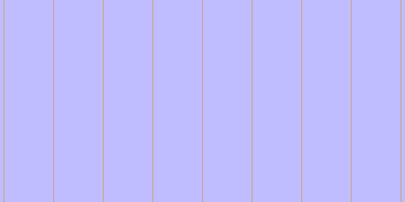 #bfbdff, #caa393 vertical lines, two pixels wide, ninety-six pixels apart